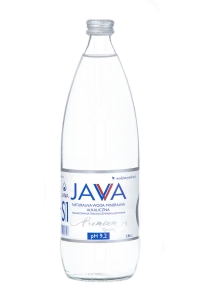 NATURALNA WODA MINERALNA ALKALICZNA NIEGAZOWANA 860 ml (SZKŁO) - JAVA