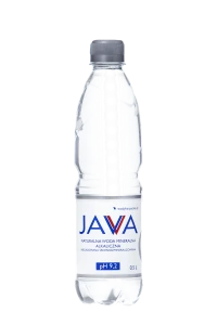 NATURALNA WODA MINERALNA ALKALICZNA NIEGAZOWANA 500 ml - JAVA