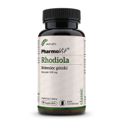 RHODIOLA - RÓŻENIEC GÓRSKI EKSTRAKT (140 mg) BEZGLUTENOWY 90 KAPSUŁEK - PHARMOVIT (CLASSIC)