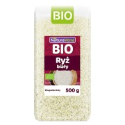 RYŻ BIAŁY DŁUGOZIARNISTY BEZGLUTENOWY BIO 500 g - NATURAVENA