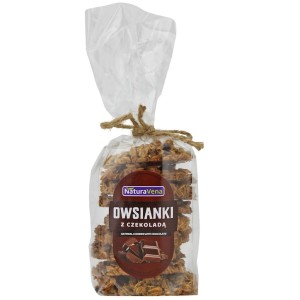 CIASTKA OWSIANKI Z CZEKOLADĄ 175 g - NATURAVENA