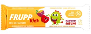 BATON DLA DZIECI LIOFILIZOWANY JABŁKO - MARAKUJA BEZGLUTENOWY  9 g - CELIKO (FRUPP KIDS)