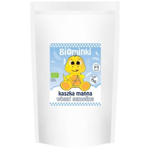 KASZKA MANNA BEZ DODATKU CUKRÓW BIO 500 g - BIOMINKI