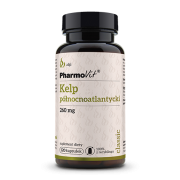 KELP PÓŁNOCNOATLANTYCKI (260 mg) BEZGLUTENOWY 120 KAPSUŁEK - PHARMOVIT (CLASSIC)
