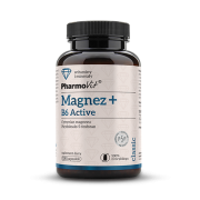MAGNEZ + WITAMINA B6 ACTIV BEZGLUTENOWY 120 KAPSUŁEK - PHARMOVIT (CLASSIC)
