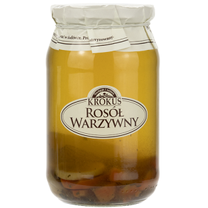 BULION WARZYWNY W PŁYNIE BEZ DODATKU CUKRÓW BEZGLUTENOWY 810 ml - KROKUS