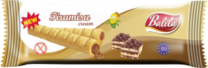 RURKI KUKURYDZIANE Z KREMEM O SMAKU TIRAMISU BEZGLUTENOWE 18 g - BALILA