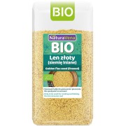 LEN ZŁOTY (SIEMIĘ LNIANE) BIO 500 g - NATURAVENA