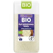 RYŻ JAŚMINOWY BIAŁY BEZGLUTENOWY BIO 500 g - NATURAVENA