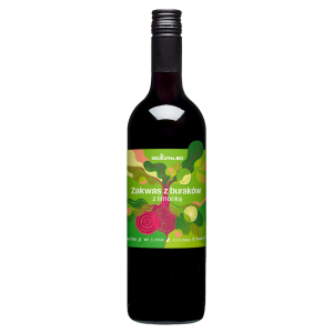 ZAKWAS Z BURAKÓW Z LIMONKĄ BIO 750 ml - DELIKATNA