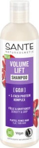 SZAMPON ZWIĘKSZAJĄCY OBJĘTOŚĆ DO WŁOSÓW CIENKICH GOJI I POTRÓJNY KOMPLEKS PROTEINOWY ECO 250 ml - SANTE