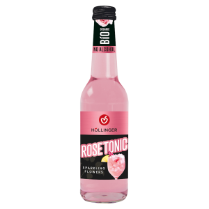 DRINK MUSUJĄCY BEZALKOHOLOWY ROSE TONIC BIO 330 ml - HOLLINGER