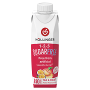 NAPÓJ O SMAKU BRZOSKWINIA - MARAKUJA BEZ CUKRU BIO 300 ml - HOLLINGER