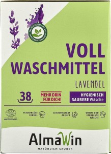 PROSZEK DO PRANIA UNIWERSALNY LAWENDOWY ECO 2 kg (38 PRAŃ) - ALMAWIN