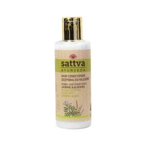 ODŻYWKA DO WŁOSÓW ZIOŁOWA JAŚMIN I ALOES 210 ml - SATTVA (AYURVEDA)