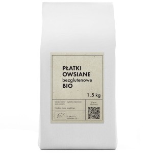PŁATKI OWSIANE BEZGLUTENOWE BIO 1,5 kg - THE PLANET