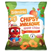 CHIPSY JABŁKOWE BEZGLUTENOWE BIO 40 g - BIOMINKI