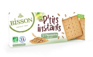HERBATNIKI ZBOŻOWE BIO 155 g - BISSON