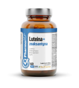 LUTEINA + ZEAKSANTYNA BEZGLUTENOWA 60 KAPSUŁEK - PHARMOVIT (CLEAN LABEL)