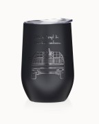 KUBEK TERMICZNY Z POKRYWKĄ EXTRA FLY 420 ml - CHIC-MIC
