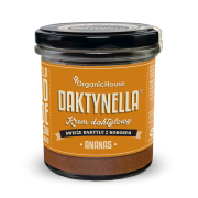 KREM KOKOS - DAKTYLE MEDJOOL - ANANAS BEZGLUTENOWY BIO 280 g - ORGANICHOUSE (DAKTYNELLA)