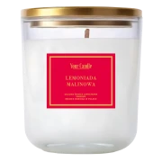 ŚWIECA SOJOWA ZAPACHOWA LEMONIADA MALINOWA 180 ml - YOUR CANDLE