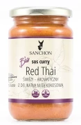 OKAZJA SOS CURRY RED THAI BEZGLUTENOWY BIO 340 g - SANCHON