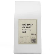 OKAZJA RYŻ BIAŁY OKRĄGŁY BEZGLUTENOWY BIO 800 g - THE PLANET 