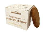 OKAZJA CIASTKA MIGDAŁOWE ZE SKÓRKĄ CYTRYNY BEZ DODATKU CUKRÓW BEZGLUTENOWE 150 g - WARSZAWSKI