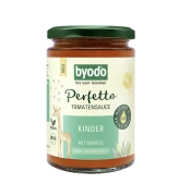 SOS POMIDOROWY Z WARZYWAMI DLA DZIECI BEZ DODATKU CUKRÓW BIO 340 ml - BYODO