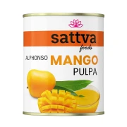 OKAZJA MANGO ALPHONSO PULPA 850 g - SATTVA (FOODS)