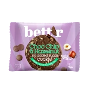 CIASTKO Z CZEKOLADĄ I ORZECHAMI LASKOWYMI BEZ DODATKU CUKRÓW BIO 40 g - BETT'R