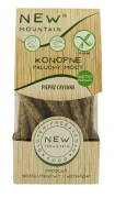 OKAZJA PALUCHY MOCY KONOPNE Z PIEPRZEM CAYENNE BEZGLUTENOWE 200 g - NEW MOUNTAIN 