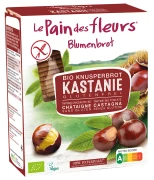OKAZJA PIECZYWO CHRUPKIE BŁONNIKOWE KASZTANOWE BEZGLUTENOWE BIO 150 g - LE PAIN DES FLEURS