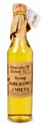 SYROP JABŁKOWY Z MIĘTĄ 500ML PIWNICZKA BABUNI