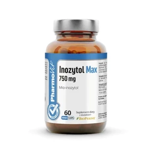 INOZYTOL MAX (750 mg) BEZGLUTENOWY 60 KAPSUŁEK - PHARMOVIT (CLEAN LABEL)