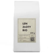 OKAZJA LEN ZŁOTY (SIEMIĘ LNIANE) BIO 600 g - THE PLANET