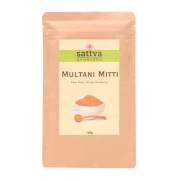 OKAZJA GLINKA KOSMETYCZNA DO TWARZY MULTANI MITTI 100 g - SATTVA (AYURVEDA)