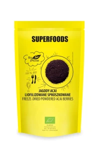 JAGODY ACAI LIOFILIZOWANE SPROSZKOWANE BIO 100 g - BIO PLANET SUPERFOODS