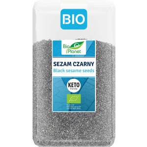 SEZAM CZARNY NIEŁUSKANY BIO 1 kg - BIO PLANET