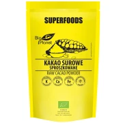 KAKAO SUROWE SPROSZKOWANE BIO 150 g - BIO PLANET SUPERFOODS
