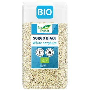 SORGO BIAŁE OBŁUSZCZONE BEZGLUTENOWE BIO 500 g - BIO PLANET