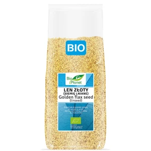 LEN ZŁOTY (SIEMIĘ LNIANE) BIO 1 kg - BIO PLANET