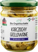 KARCZOCHY GRILLOWANE W OLEJU BIO 190 g (115 g) (SŁOIK) - BIO ORGANICA ITALIA