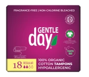 TAMPONY ECO - REGULAR 18 szt. - GENTLE DAY