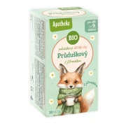 HERBATKA BAJKOWA DLA DZIECI NA OSKRZELA Z BABKĄ LANCETOWATĄ BIO (20 x 1,5 g) 30 g - APOTHEKE