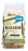 MAKARON (ORKISZOWY KOLOROWY) JEŻYKI BIO 250 g - NIRO