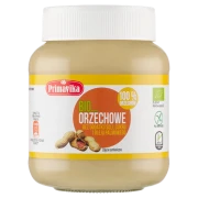 KREM Z ORZESZKÓW ZIEMNYCH PRAŻONYCH 100 % BEZGLUTENOWY BIO 360 g - PRIMAVIKA