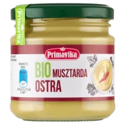 MUSZTARDA OSTRA BIO 170 g - PRIMAVIKA