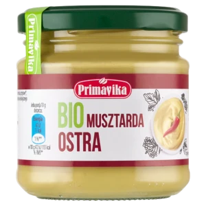 MUSZTARDA OSTRA BIO 170 g - PRIMAVIKA